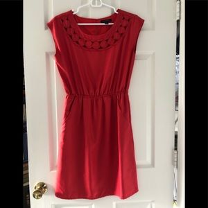 EUC Banana Republic Red dress with pockets size 2